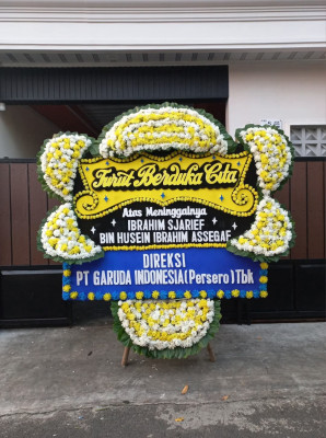 Papan Bunga Duka di Sidorejo